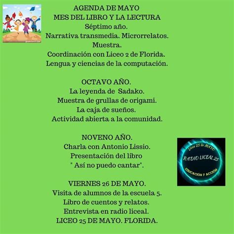 En La Semana Del Libro El Liceo De Mayo Realiza Actividades Abiertas