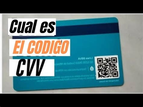 Cual Es Cvv De Las Tarjetas Bbva Cvc Vcv Cvv Youtube