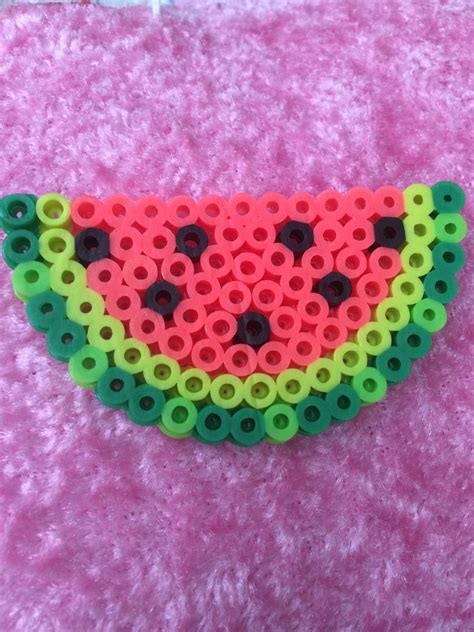 Watermelon Perler Bead Pattern