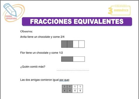 Fracciones Equivalentes Para Tercero De Primaria 19296 The Best Porn