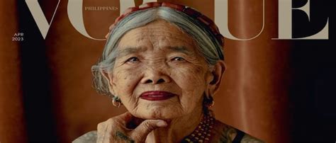 106 Year Old Filipino Tattoo Artist Becomes Vogues Oldest Cover Model