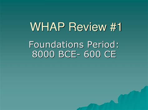 Ppt Whap Review 1 Powerpoint Presentation Free Download Id1038131