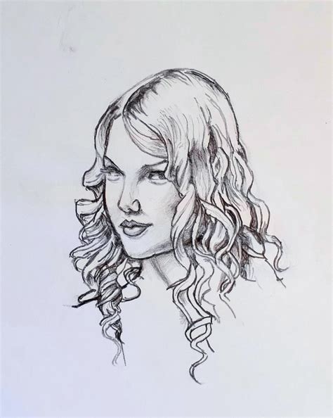 Taylor Swift Hair by reydet-sketches on DeviantArt