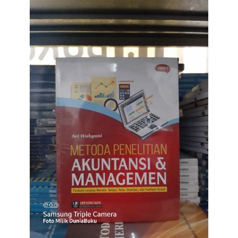 Jual Buku Origional Metode Penelitian Akuntansi Dan Managemen Sri