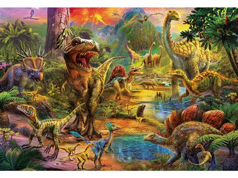 Puzzle Tierra De Dinosaurios Educa Juguetilandia