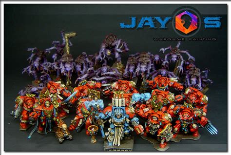 Jays Wargame Painting Space Hulk Complete Miniature Range Painted