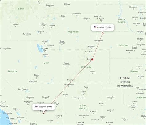 Flights From Phoenix To Chadron Phx To Cdr Flight Routes