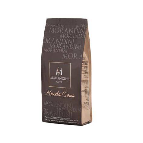 Café en grains Morandini Miscela CREMA 1kilo Cafeengrains be