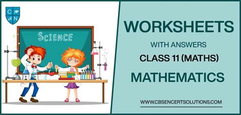 Class 11 Mathematics Worksheets Download Pdf