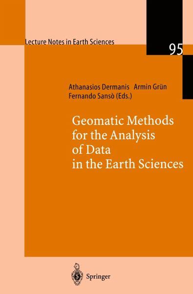 Geomatic Methods For The Analysis Of Data In The Earth Sciences Von