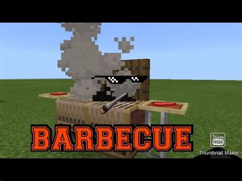 HOW TO MAKE A BARBECUE GRILL IN MINECRAFT YouTube