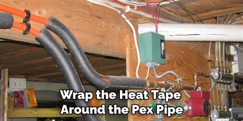 how to install pipe heat tape