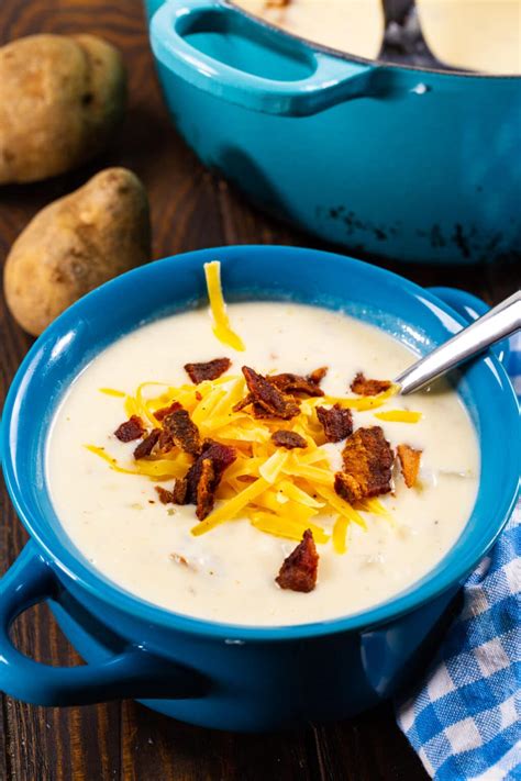 Easy Bacon And Potato Soup Spicy Southern Kitchen