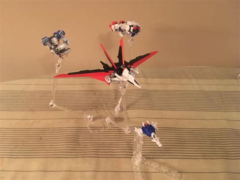 Force Impulse Gundam Pieces In Flight : r/Gunpla