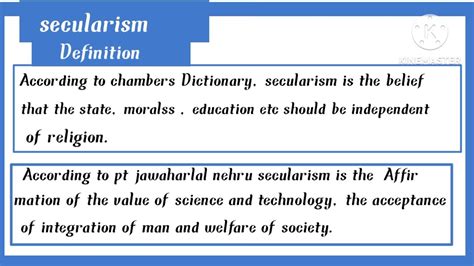 Secularism Definition Of Secularism Characteristics Of Secularism