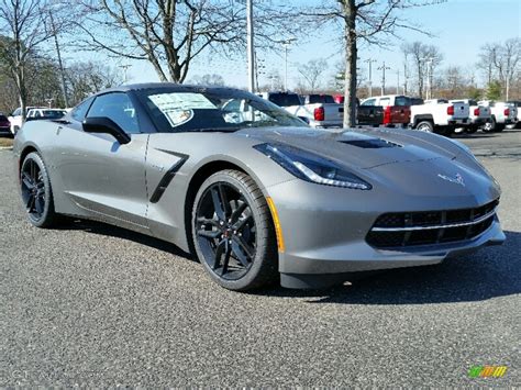 Shark Gray Metallic Chevrolet Corvette Stingray Coupe