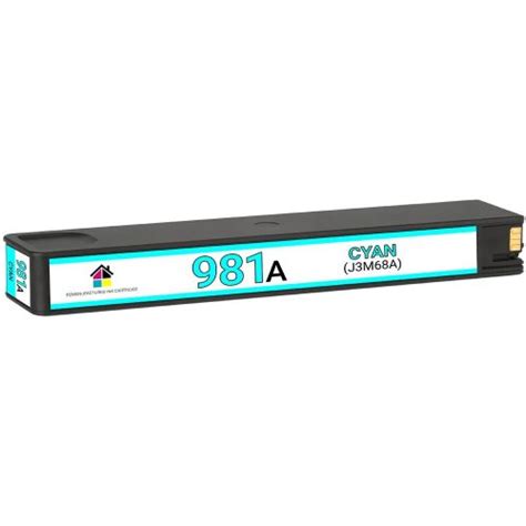 HP 981A J3M68A Cyan Remanufactured Ink Cartridge Inkguides