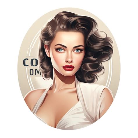 Premium Vector | Sticker vector logo Cosmopolitan vector white backgroun