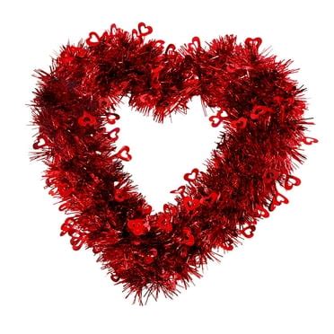 Way To Celebrate Valentine's Day Berry Heart Wreath - Walmart.com