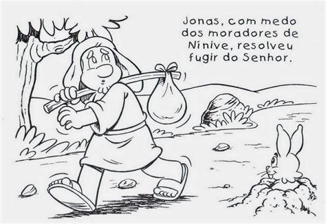 Minha Herança História De Jonas Para Colorir