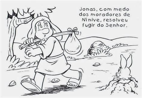 Minha Heran A Hist Ria De Jonas Para Colorir