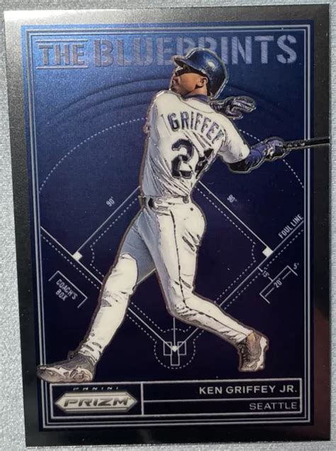 Panini Prizm Ken Griffey Jr The Blueprints Card Tb Seattle