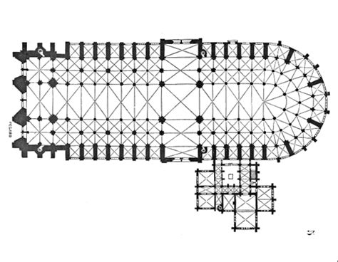 Cath Drale Notre Dame De Paris Structure Et Dimensions