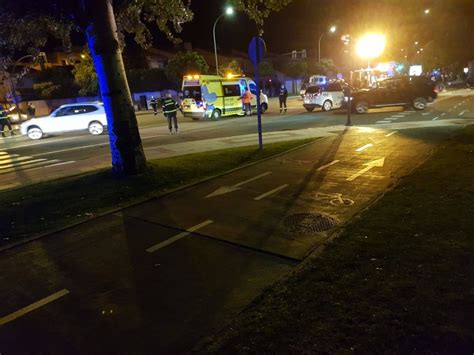 Atendidas Dos Personas Tras Una Colisi N De Dos Dos Turismos Junto Al