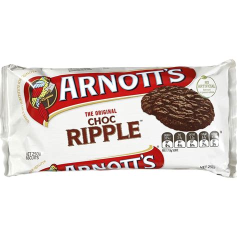 Amazon Australian Arnott S Choc Ripple Biscuits 250g Grocery