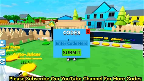 All New Lemonade Tycoon Codes 2023 L Latest And Working Lemonade