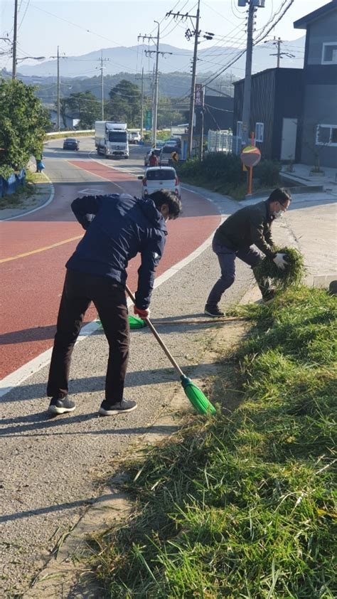 가산면 추석맞이 국토대청소 실시 포천신문