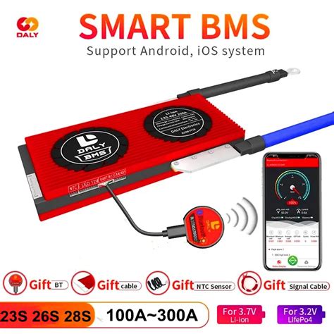 Daly Bms S Lifepo Battery S S Lithium Bluetooth Bms Rs Ntc