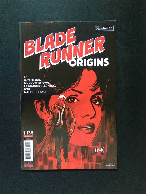 Blade Runner Origins C Titan Comics Nm International Comic