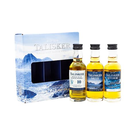 Talisker Whisky Sample Set Mit Years Skye Storm Captainscotch De