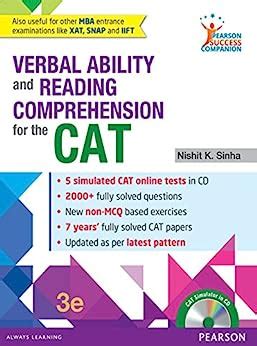 Amazon Verbal Ability And Reading Comprehension For The Cat English