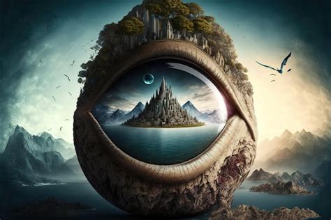 Premium Photo | Mystery of the world a hidden secret