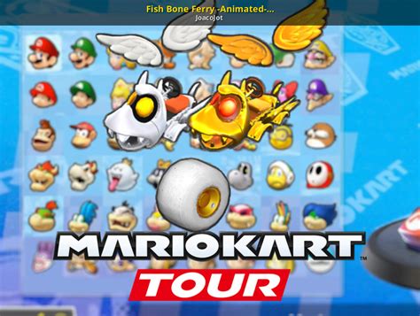 Fish Bone Ferry Animated Tour Port Mario Kart 8 Deluxe Mods