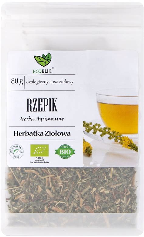 Rzepik 80g EcoBlik herbatka ziołowa ekologiczna 11884700503 Allegro pl