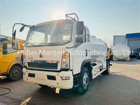 New Liters Lpg Tank Truck Lpg Dispenser Truck Sinotruk Howo