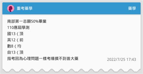 重考藥學 藥學板 Dcard