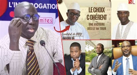 Vidéo Présidentielle 2024 Amadou Ba Candidat De Bby Siré Sy Fait Le