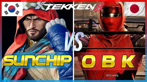 Tekken Sunchip Shaheen Vs Obk Yoshimitsu Ranked Matches Youtube