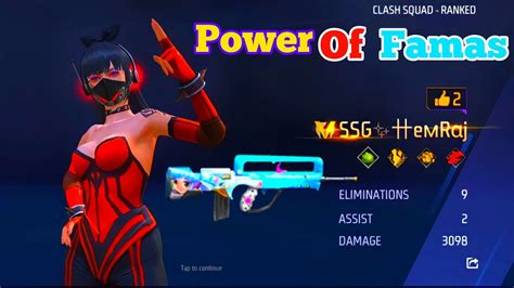 Over Power Famas Only Famas Challenge Free Fire Gameplay Free