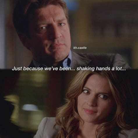 Castle Edits And Memes On Instagram “[5x03] Shaking Hands That’s One Way To Put It” In 2024