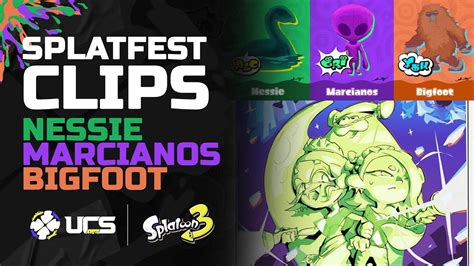 Los Mejores Clips Del Splatfest Nessie Marcianos O Bigfoot