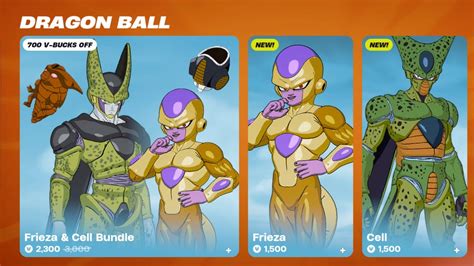 NEW FRIEZA AND CELL SKINS Fortnite Item Shop December 24th 2023