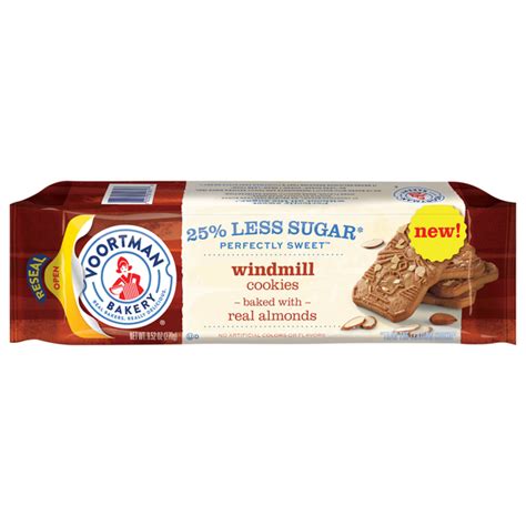 Save On Voortman Bakery Perfectly Sweet Windmill Cookies Less Sugar