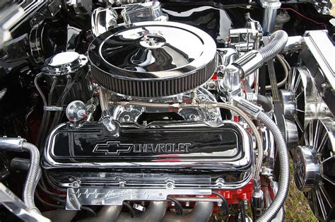 1967 Chevrolet Chevelle Ss Engine Photograph By Glenn Gordon