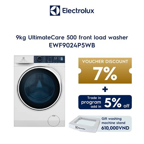 9kg Ultimatecare 500 Front Load Washer Ewf9024p5wb Electrolux Viet Nam