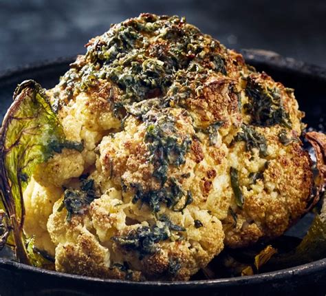 Sage Butter Basted Roasted Cauliflower Olivemagazine